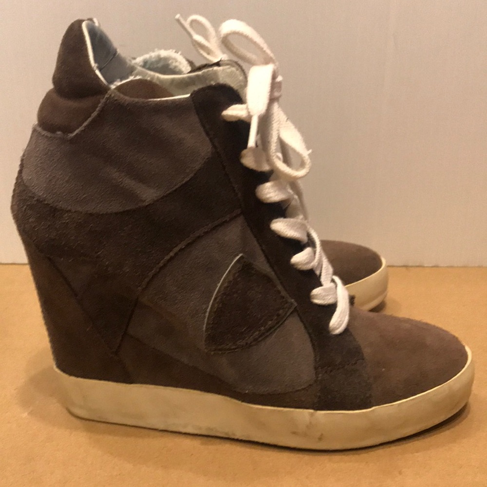 Philippe Model Wedge Sneakers